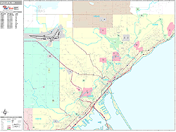 Duluth Wall Map