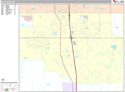 Southaven Wall Map