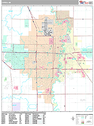 Fargo Wall Map