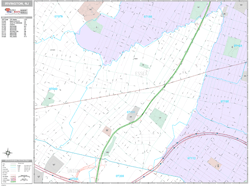 Irvington Wall Map
