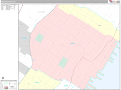 West New York Wall Map