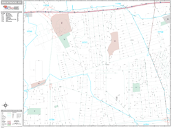 Brentwood Wall Map