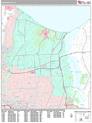 Irondequoit Wall Map