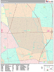 Levittown Wall Map