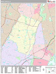 Mount Vernon Wall Map