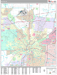 Dayton Wall Map