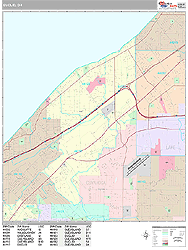 Euclid Wall Map