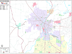 Hamilton Wall Map