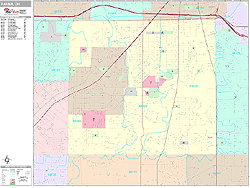 Parma Wall Map