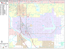 Norman Wall Map