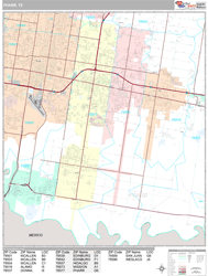 Pharr Wall Map