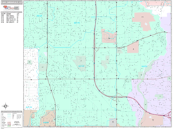 Taylorsville Wall Map