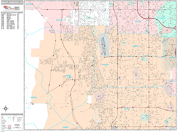 West Jordan Wall Map