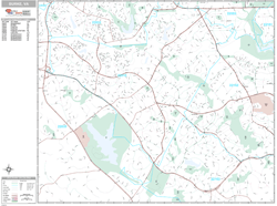 Burke Wall Map