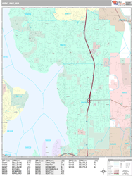 Kirkland Wall Map