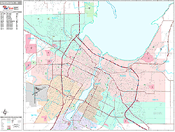 Green Bay Wall Map