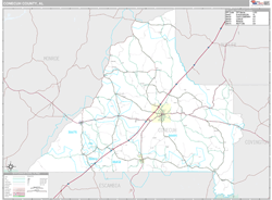 Conecuh County, AL Wall Map