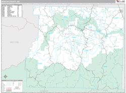 Newton County, AR Wall Map