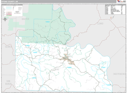 Stone County, AR Wall Map