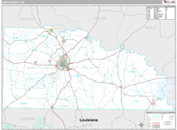 Union County, AR Wall Map