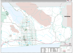 Imperial County, CA Wall Map