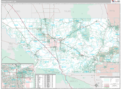 Kern County, CA Wall Map