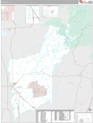 Yuba County, CA Wall Map