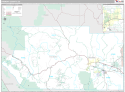 Fremont County, CO Wall Map