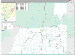 La Plata County, CO Wall Map