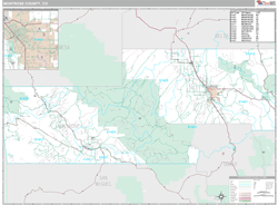 Montrose County, CO Wall Map