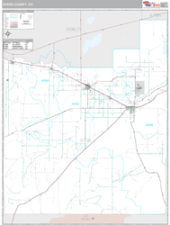 Otero County, CO Wall Map