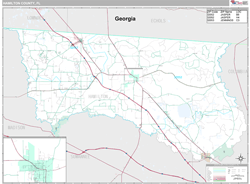 Hamilton County, FL Wall Map