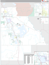 Highlands County, FL Wall Map