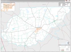 Union County, FL Wall Map