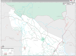 Dawson County, GA Wall Map