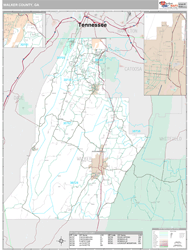 Walker County, GA Wall Map