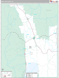 Bear Lake County, ID Wall Map