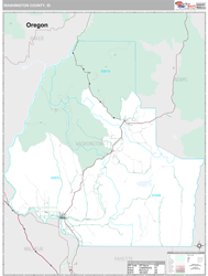 Washington County, ID Wall Map