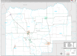 Menard County, IL Wall Map