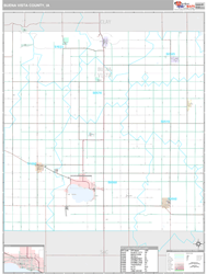 Buena Vista County, IA Wall Map