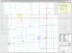 Hamilton County, IA Wall Map