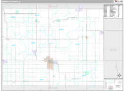 Humboldt County, IA Wall Map