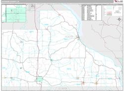 Jackson County, IA Wall Map