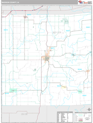 Madison County, IA Wall Map