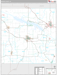 Marion County, IA Wall Map