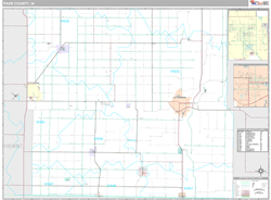 Page County, IA Wall Map