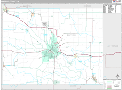 Wapello County, IA Wall Map