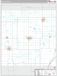 Wright County, IA Wall Map