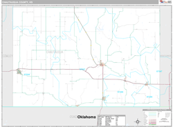 Chautauqua County, KS Wall Map