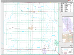 Cherokee County, KS Wall Map